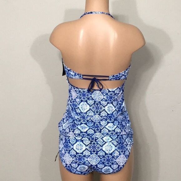 Lauren Ralph Lauren twist tankini set. - Picture 12 of 15